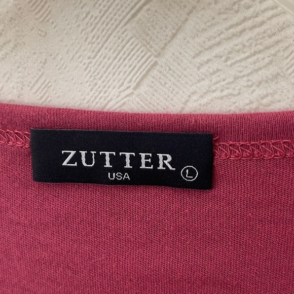 ❤️ 🆕 ZUTTER Long Sleeve Top Size L - Picture 4 of 4